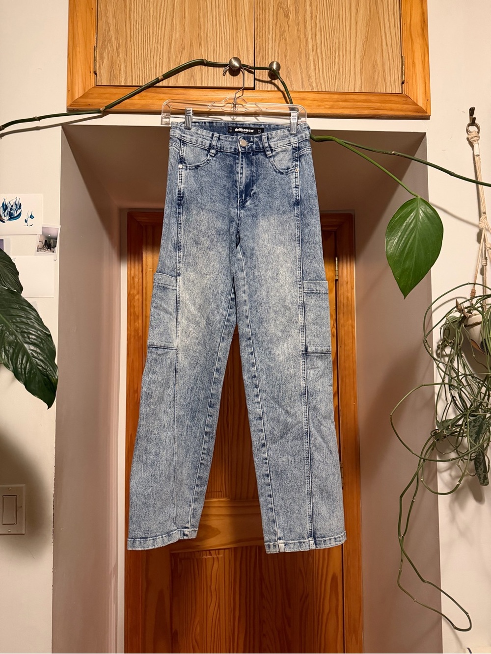 Dollhouse Jeans Acid Wash Size 2 or 26 EUC